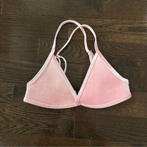 Hoaka swimwear pink top